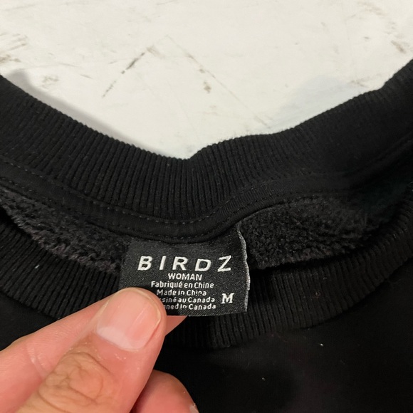 Birdz Womens Black Sweater Medium - Picture 3 of 3